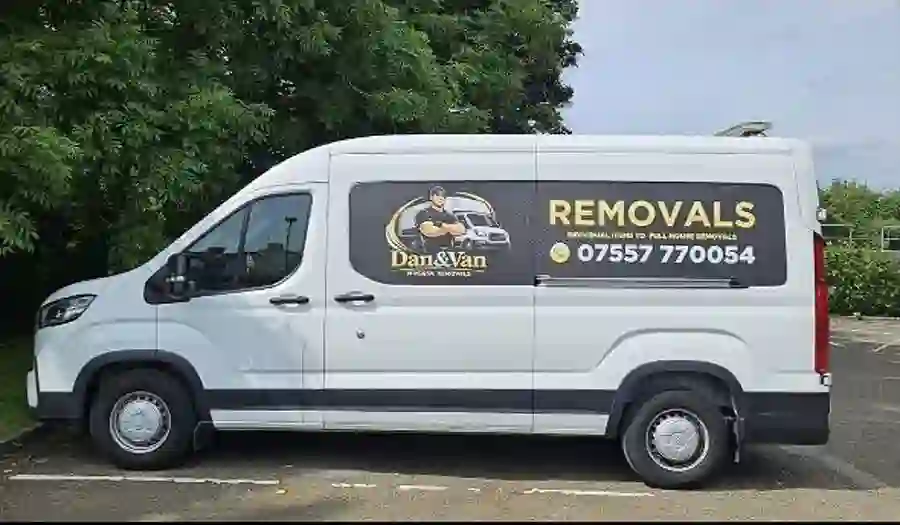 Dan & Van SK Removals van — individual items to full house removals, 07557 770054